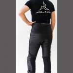 Motorrad-Sport Lederhose mit Protektoren