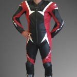 Motorradbekleidung nach Maß Modell Hellracer rot ALNE Leder