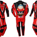 Motorrad Rennkombi IDM Southpark Custom Beschriftung und Patches