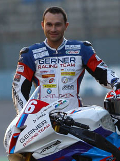IDM Rennfahrer Johannes Kanzler von Gerner Racing