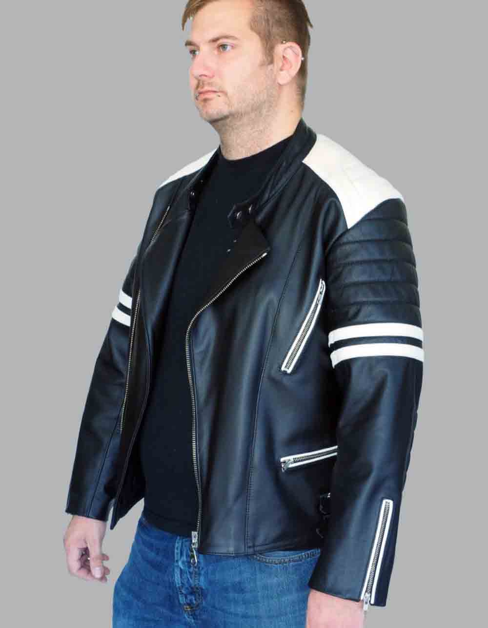 Motorcycle Jackets leather Mod. Leon Jacke