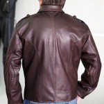 ALNE - hot-rod-leathers Veteran Lederjacke bordeaux nach Maß