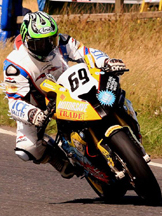 Isle of man Rennfahrer Paul Shoesmith