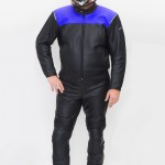 ALNE Lederbekleidung GmbH Modell Touring1 nach Maß blau
