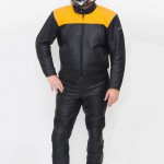 ALNE Lederbekleidung GmbH Modell Touring1 nach Maß gelb