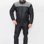ALNE Lederbekleidung GmbH Modell Touring1 nach Maß grau