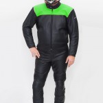 ALNE Lederbekleidung GmbH Modell Touring1 nach Maß grün