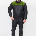 ALNE Lederbekleidung GmbH Modell Touring1 nach Maß grün