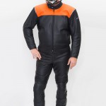 ALNE Lederbekleidung GmbH Modell Touring1 nach Maß orange