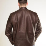ALNE - hot-rod-leathers Nashville-Rind Lederjacke braun maß­ge­fer­tigt