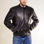 ALNE - hot-rod-leathers Nashville-Rind Lederjacke schwarz Maßanfertigung