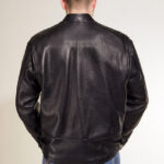 ALNE - hot-rod-leathers Nashville-Rind Lederjacke schwarz Maßanfertigung