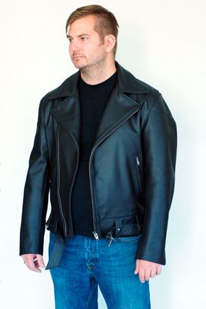 ALNE - hot-rod-leathers Police-Leder Motorradjacke Maßanfertigung