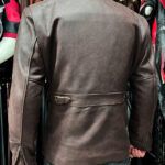 ALNE - hot-rod-leathers Brighton Longjacket Rind Lederjacke braun nach Maß