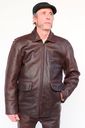 ALNE - hot-rod-leathers Brighton Longjacket-Leder Maßanfertigung