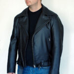 ALNE - hot-rod-leathers Kalifornische Police Lederjacke nach Maß