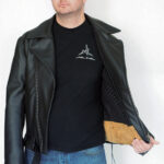 ALNE - hot-rod-leathers Kalifornische Police Lederjacke nach Maß
