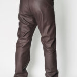 robuste Jagd-Lederhose braun Maßanfertigung von ALNE