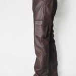 robuste Jagd-Lederhose braun Maßanfertigung von ALNE