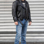 Rocker Jacke aus Leder nach Maß