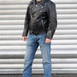 ALNE - hot-rod-leathers Rocker Lederjacke nach Maß black
